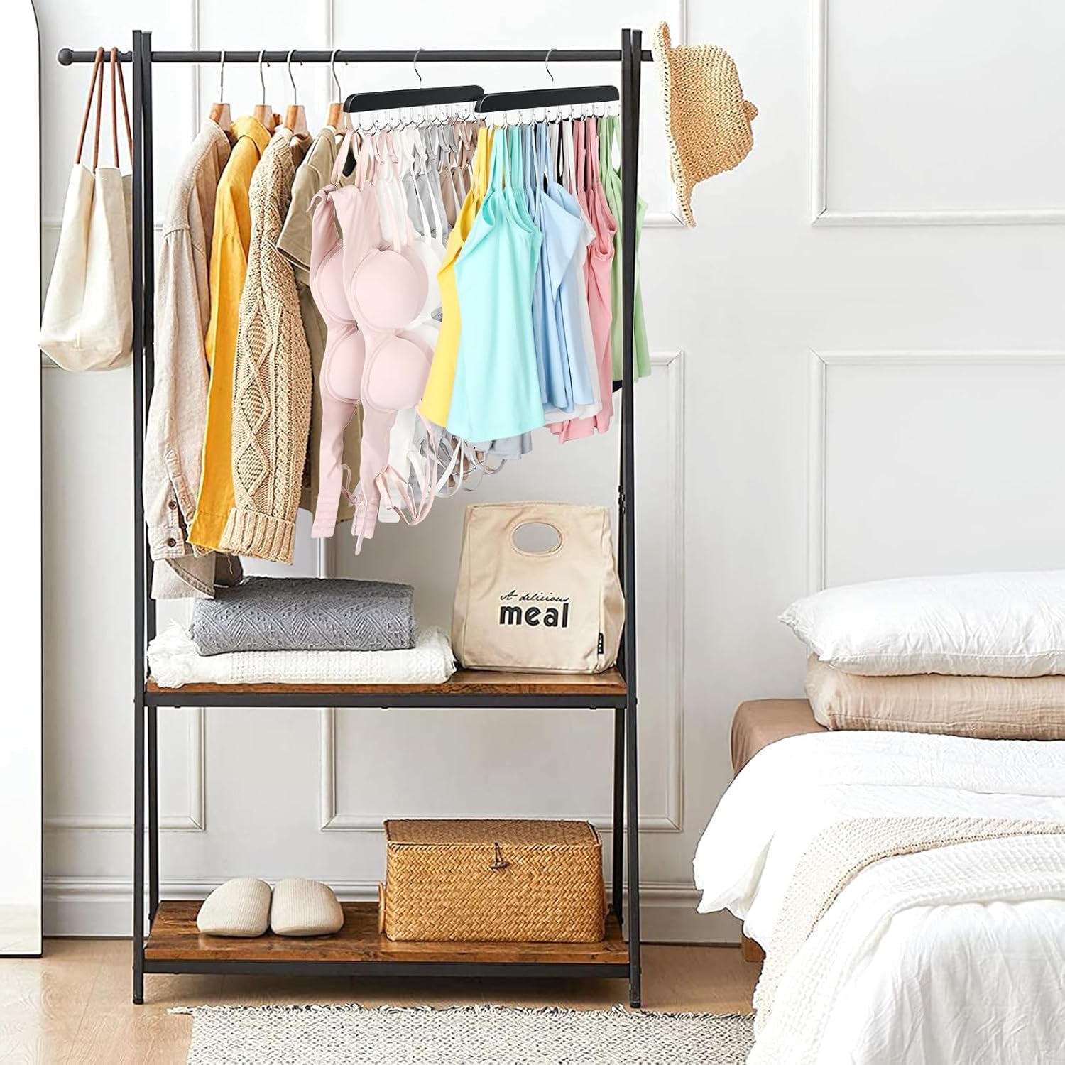 Bra Hanger for Closet Organizers and Storage,Tank Top Hangers Space Saving