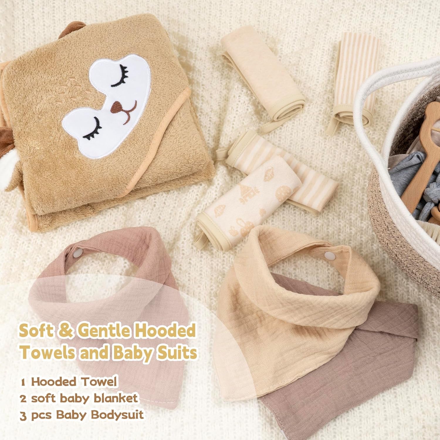 30 Piece Baby Gift Basket – Luxury Curated Baby Gift Basket for Newborn - Lullora