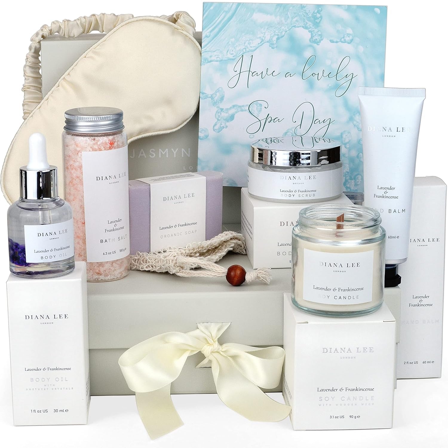 Luxury Spa Birthday Gifts for Women Self Care Gift Set with Lavender - Lullora